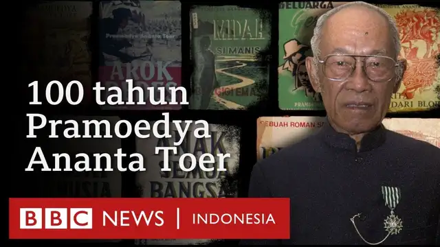 Seabad Pramoedya Ananta Toer: 'Meneguhkan dan tidak membuat FOMO' - BBC News Indonesia thumbnail