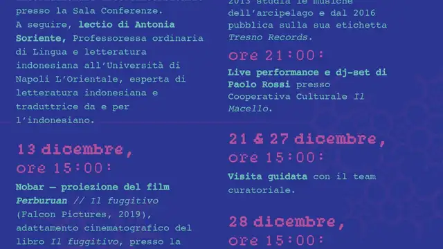 Translating Pram: un dicembre di incontri, cinema e musica. Il programma pubblico di Palazzo Graziani thumbnail