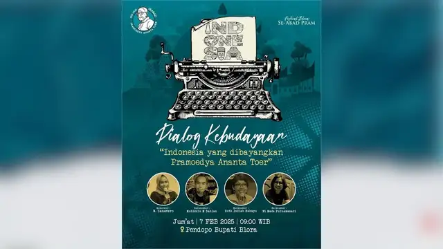 Dialog Kebudayaan : "Indonesia yang Dibayangkan Pramoedya Ananta Toer" thumbnail